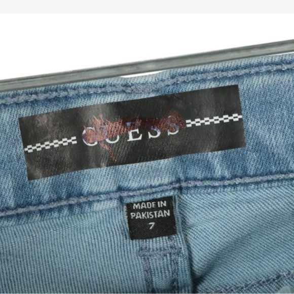 Guess Blue High-Waisted Jeans - Picture 3 of 4